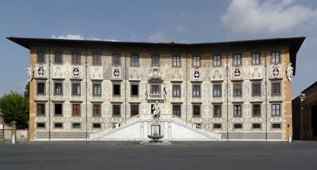 The Scuola Normale Superiore in Pisa, Italy, which was founded as a branch of ENS and retains very close links to it.