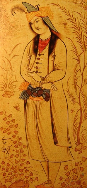 Prince Muhammad-Beik of Georgia by Reza Abbasi (1620)