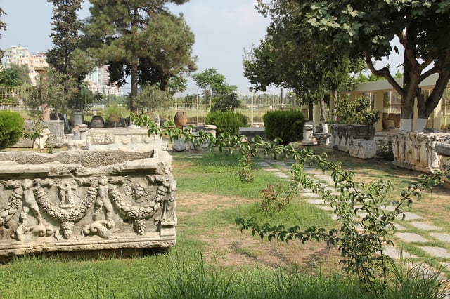 Garden of Adana Archaeology Museum