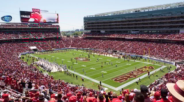 Levi's Stadium, home of the San Francisco 49ers.