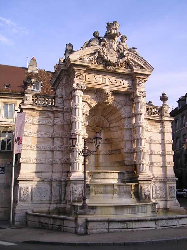 Fountain on the Place Jean-Cornet