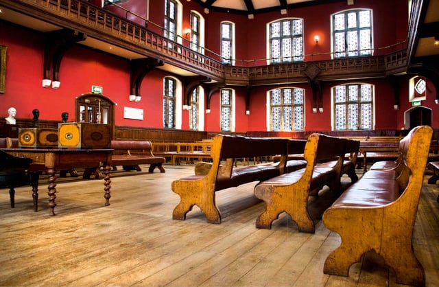 The Oxford Union's debating chamber