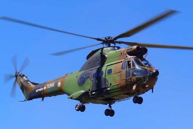 A French Army Aérospatiale Puma