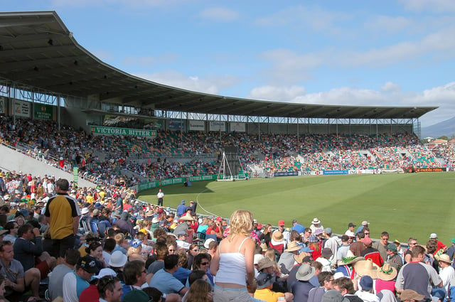 Bellerive Oval is home to cricket and Australian rules football, Hobart's two most popular spectator sports.