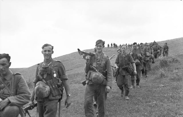 German infantry in Russia, June 1943