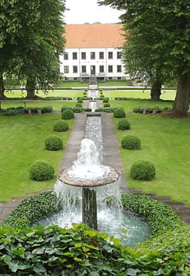 Water-garden, Clausholm Castle