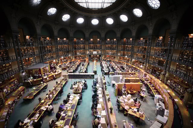 Reading room, Richelieu site