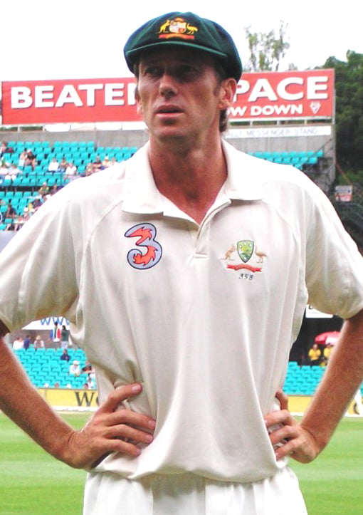 Glenn McGrath of Australia holds the world record for most wickets in the Cricket World Cup.