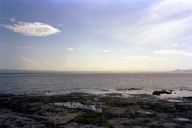 View of Lake Managua from Tipitapa.