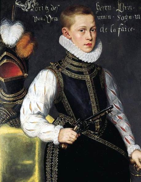 Maurice as a child