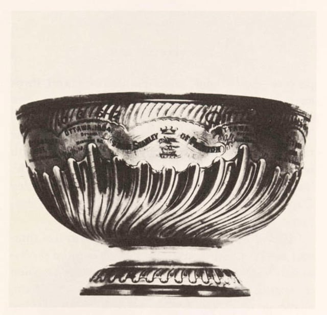 The first Stanley Cup