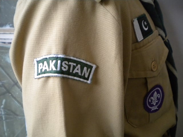 Emblem on Pakistani Scout