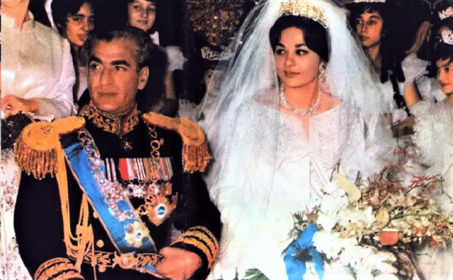 Wedding of the Shah with Farah Diba on 20 December 1959