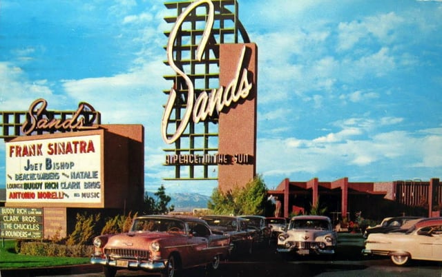 The Sands Hotel and Casino in 1959
