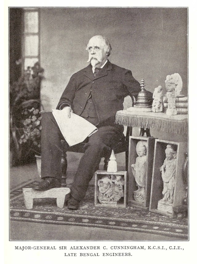 Alexander Cunningham, the first director general of the Archaeological Survey of India (ASI), interpreted a Harappan stamp seal in 1875.