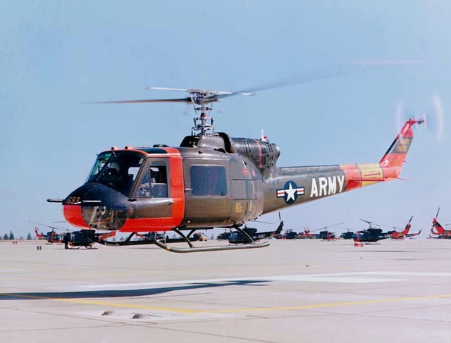 UH-1A Iroquois in flight
