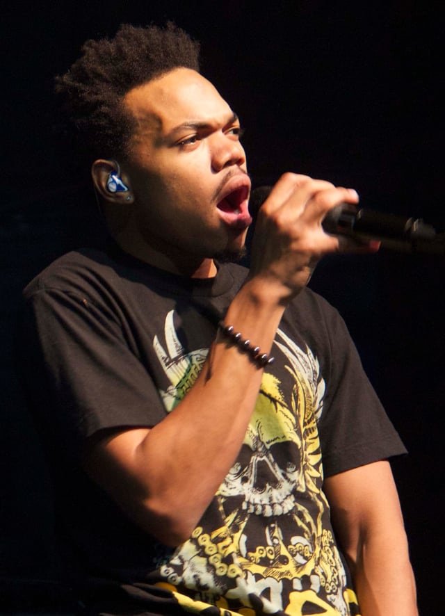 Chance the Rapper performing live in November 2013