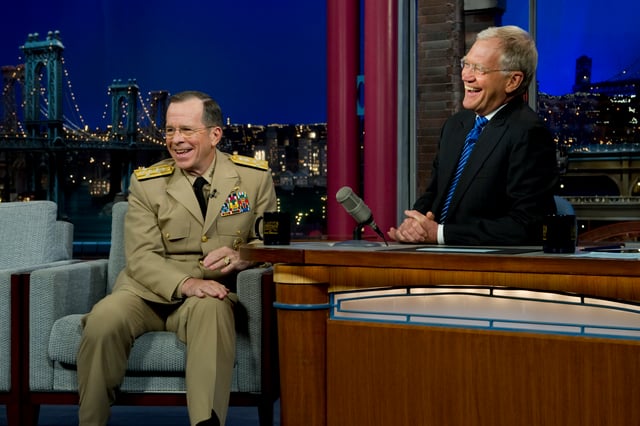 Letterman in 2011
