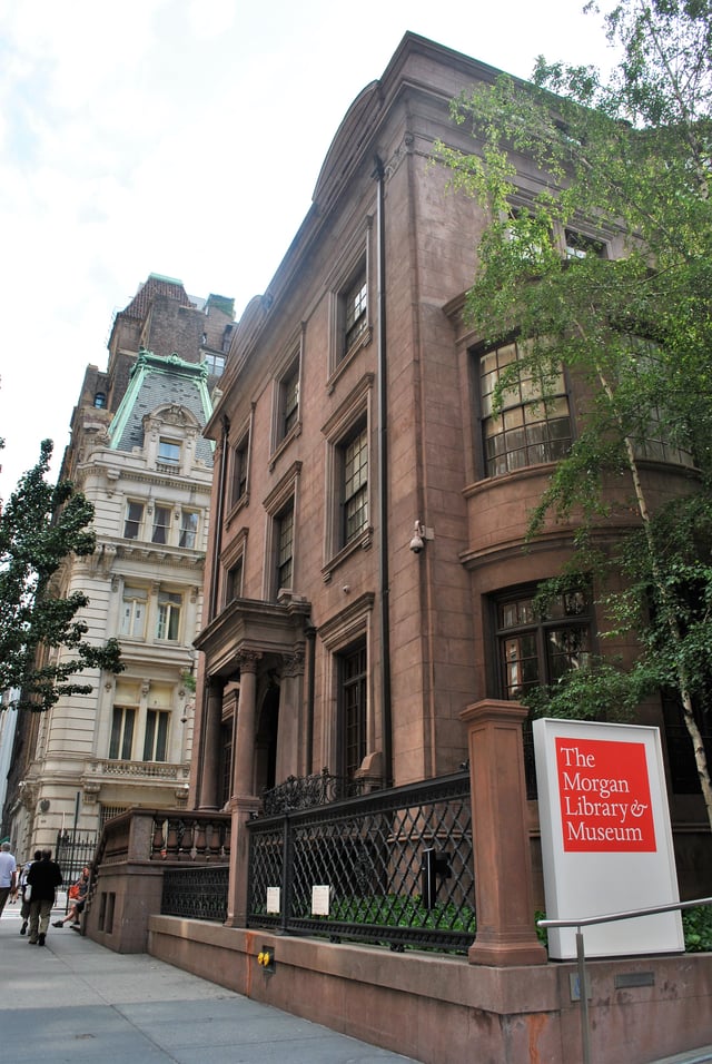The Italianate brownstone house at Madison Avenue and East 37th Street was built in 1854 by Isaac Newton Phelps and bequeathed to his daughter Helen Stokes, wife of Anson Phelps Stokes.