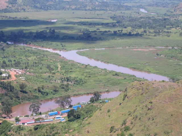 The Kagera and Ruvubu rivers, part of the upper Nile