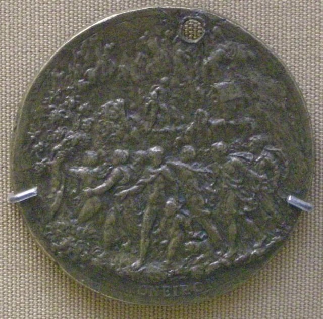 "Oneiron" ("Dream"), reverse of the medallion of Cardano by Leone Leoni, 1550-51.