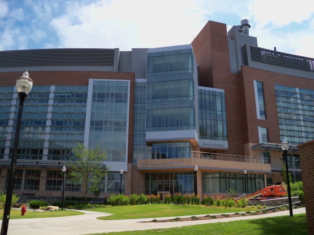 $160m Life Science Laboratories Building on the campus.