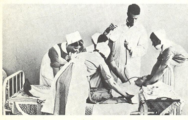 Insulin shock therapy administered in Helsinki in the 1950s