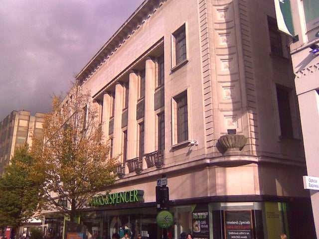 M&S store on Birmingham High Street