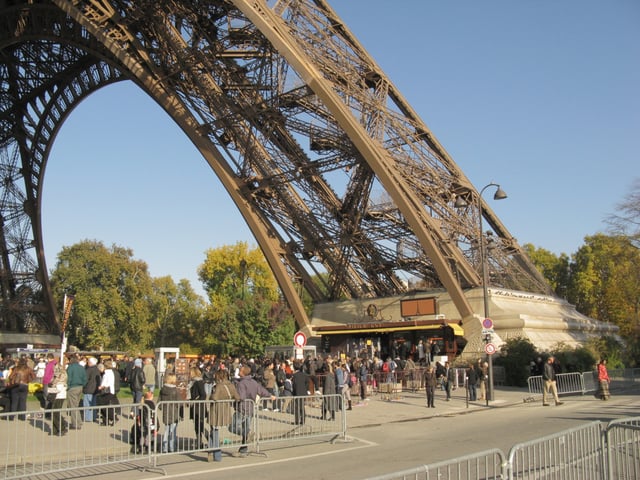 Base of the Eiffel Tower