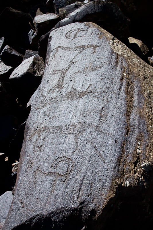 Petroglyphs at Ughtasar, Armenia