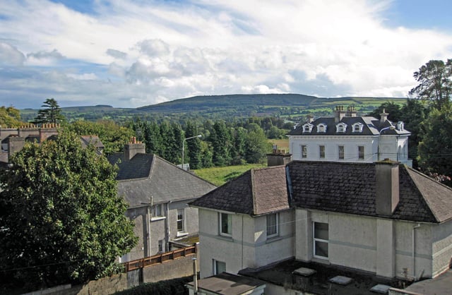 Mallow looking southwest from the railway station