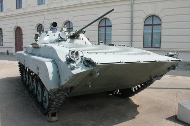 BMP-2 from 1983, Bundeswehr Military History Museum, Dresden