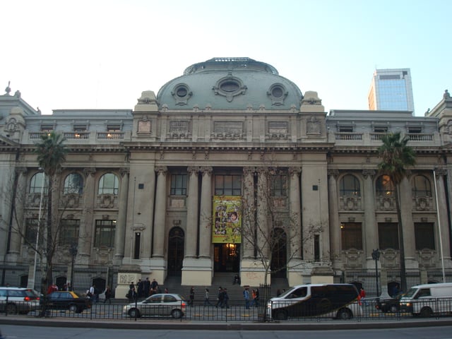 The National Library from La Alameda.