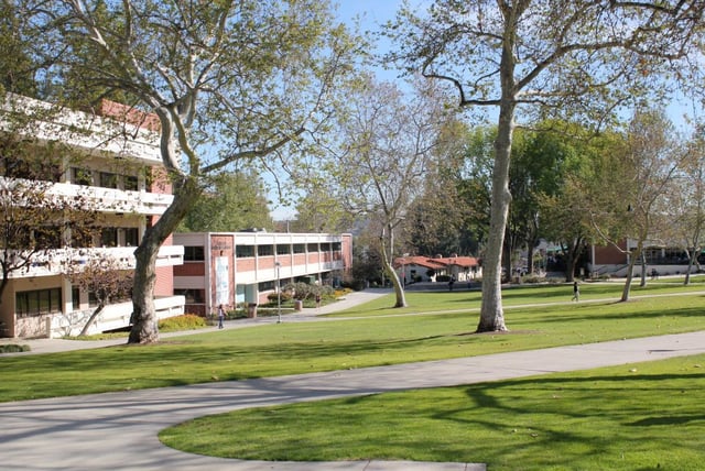 The main quad at Cal Poly Pomona