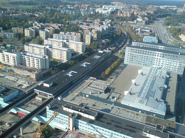 The Kista Science City from above.
