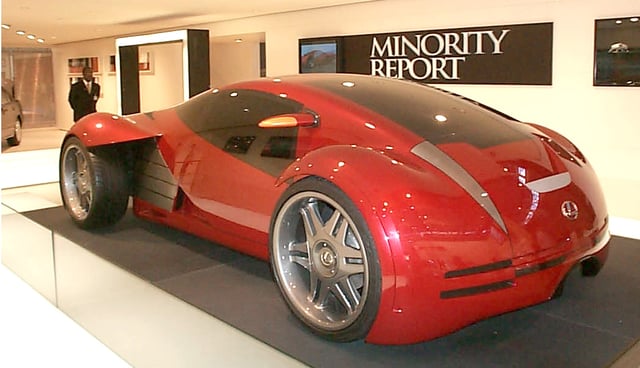 Lexus 2054, a concept model produced for the film Minority Report