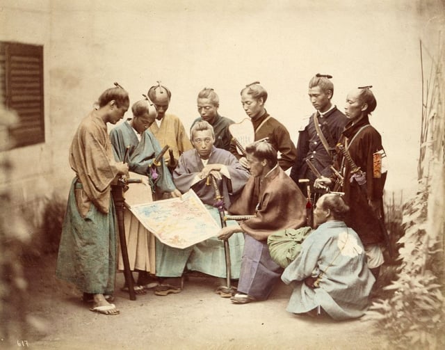 Samurai of the Satsuma Domain during the Boshin War