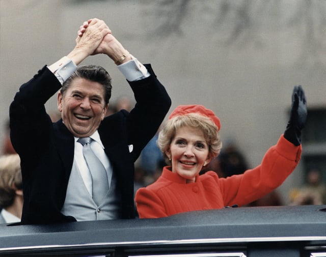Inauguration parade (January 20, 1981).