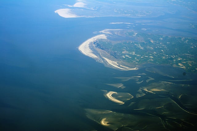 The German North Sea coast