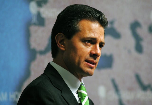 Mexican President, Enrique Peña Nieto