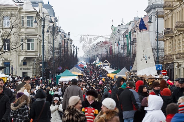 Traditional street fair Kaziuko mugė