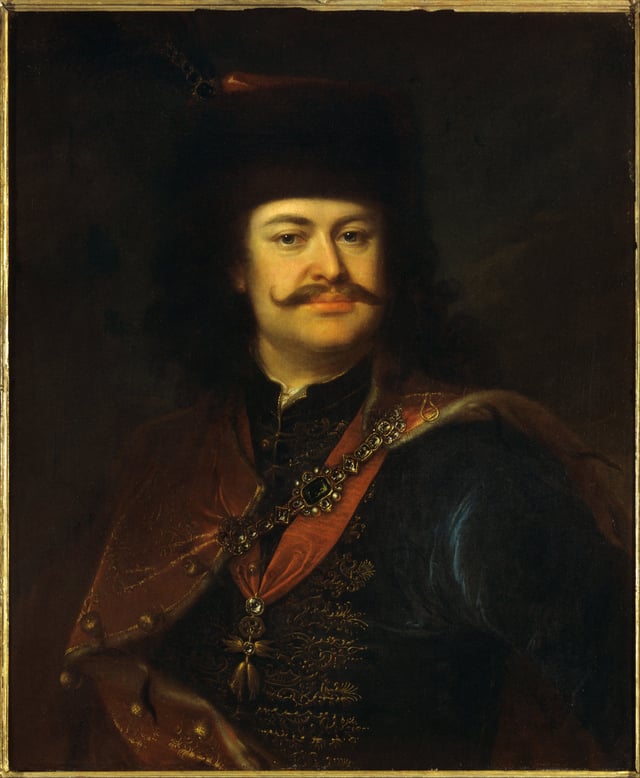 Francis II Rákóczi, leader of the uprising against Habsburg rule in 1703–11