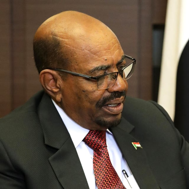 Omar al-Bashir in 2017