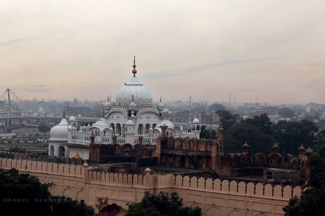 The Samadhi of Emperor Ranjit Singh in Lahore, Pakistan