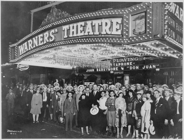 Don Juan opens Warners' Theatre