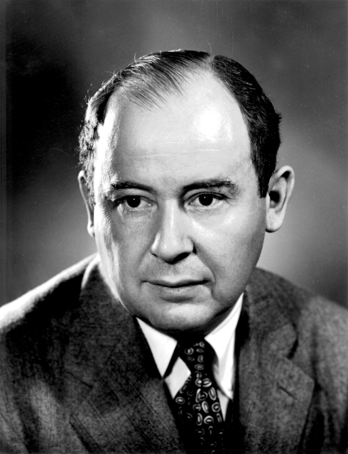 John von Neumann, graduated in chemical engineering, ETH Zurich 1925.