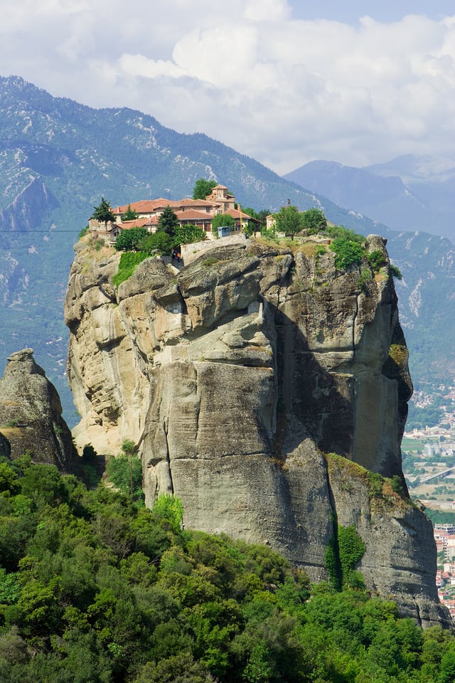The Monastery of the Holy Trinity in Meteora served as a location