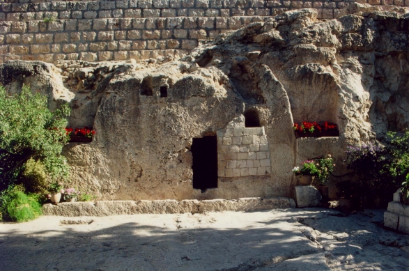 The Garden Tomb in Jerusalem – a new holy site established by British Protestants in the 19th century.