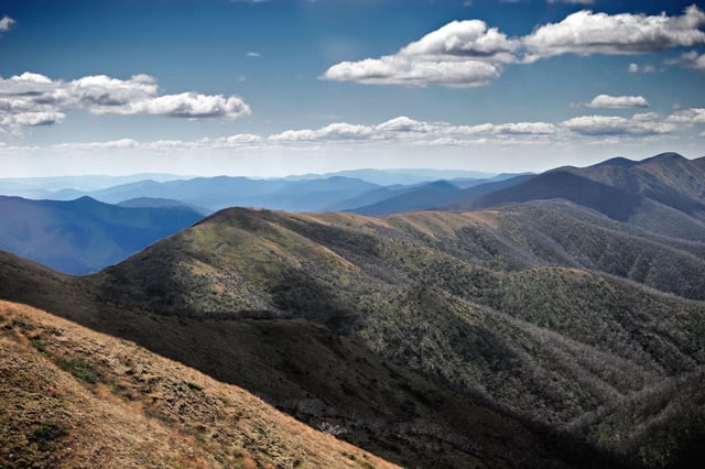 The Great Dividing Range is the third longest land-based range in the world.
