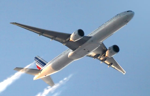 A 777-300ER in livery of Air France, its launch operator.